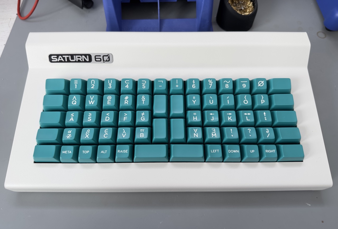 My completed Saturn60 keyboard